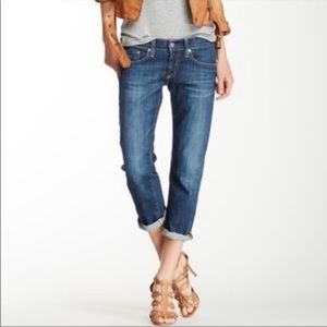 AG Adriano Goldschmeid Tomboy Crop Jeans